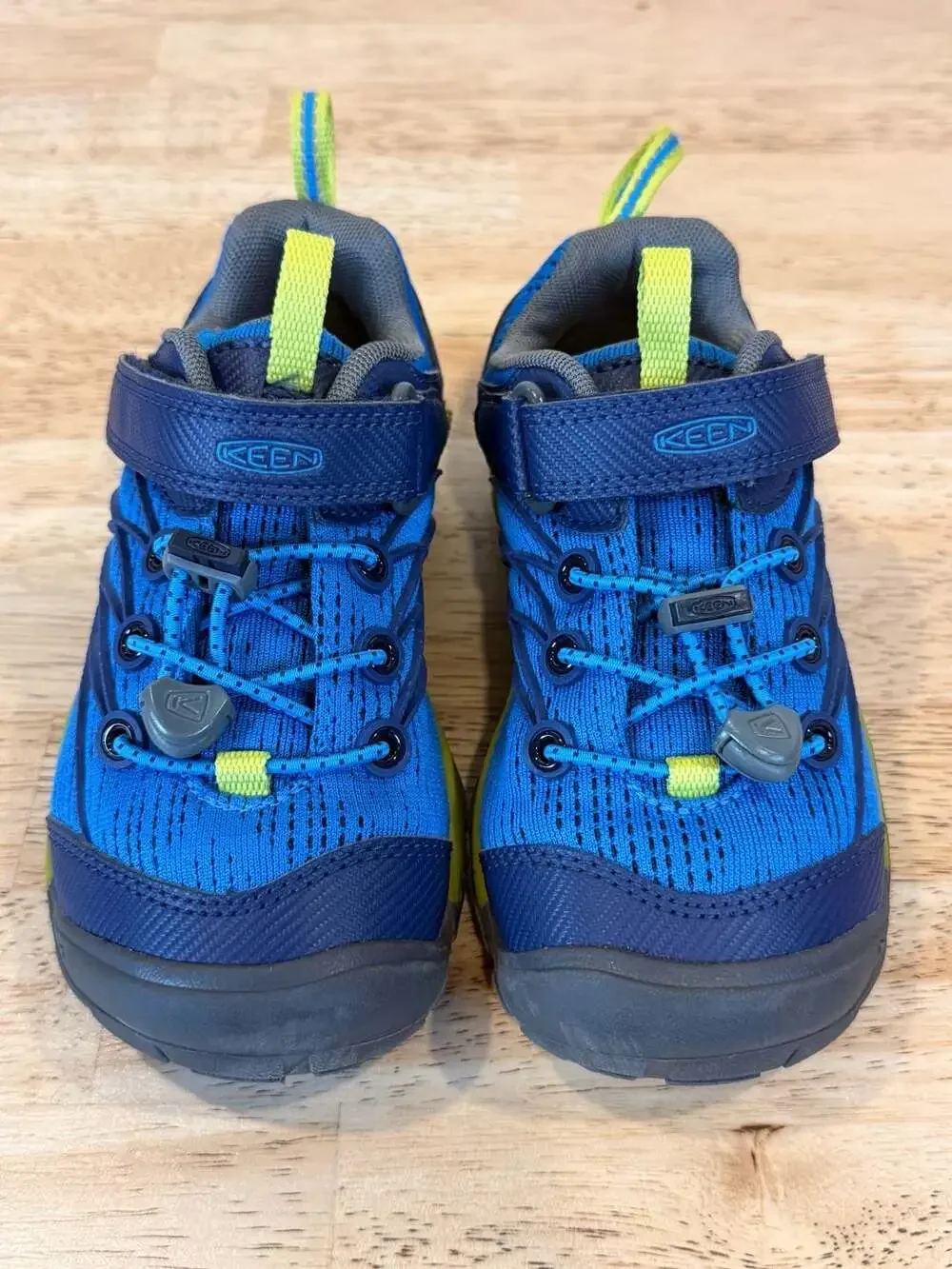 KEEN Kids Chandler CNX Hiking Sneaker, Blue ToddlerSiE 11